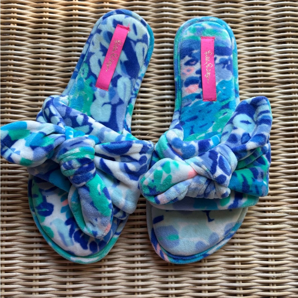 Lilly Pulitzer Catch The Wave Slippers